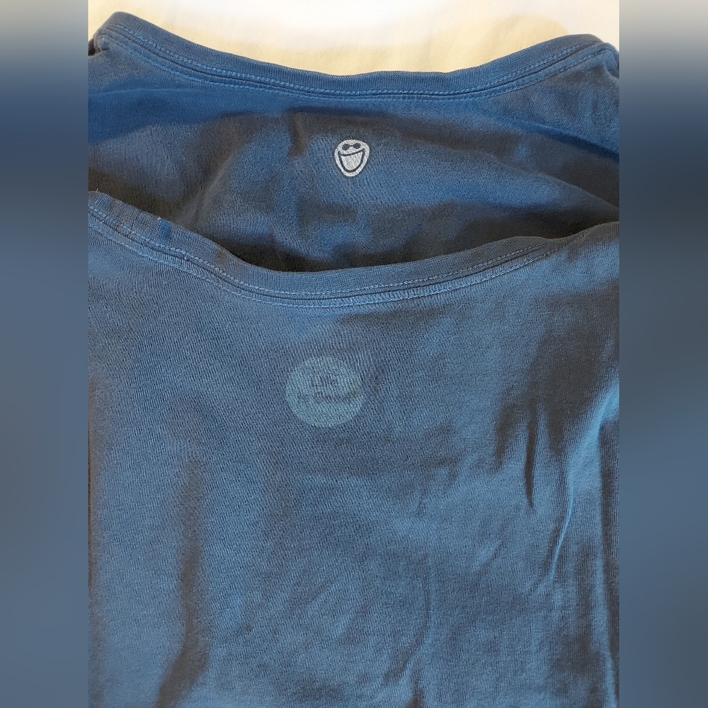 Life Is Good Blue Women's Graphic Tshirt Bundle - Metallic Sun & Star - S - Picture 10 of 10